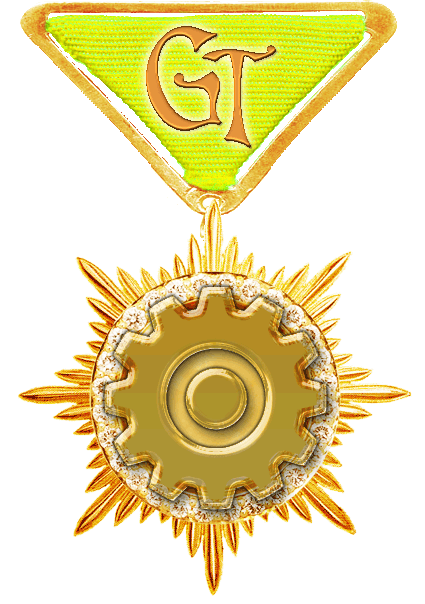 медаль "Золотая шестерёнка"